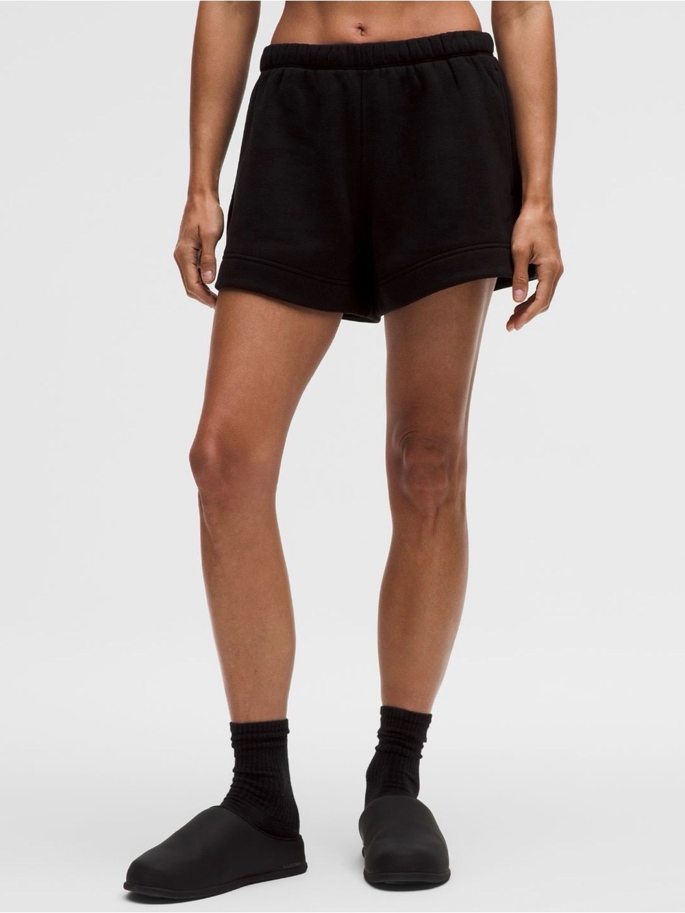 lululemon Women’s Steady State SuperLoft Black Shorts